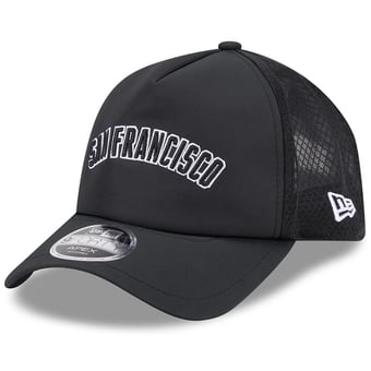 Men's New Era Black San Francisco Giants 2026 Batting Practice Alternate Apex 9FORTY Adjustable Hat