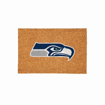 Seattle Seahawks 24" x 36" Outdoor Team Logo Coir Mat