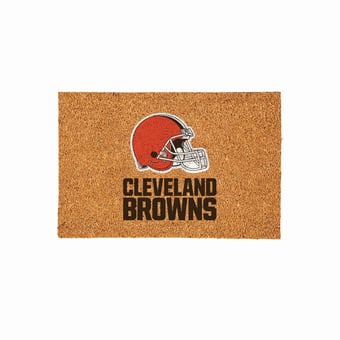 Cleveland Browns 24" x 36" Outdoor Team Logo Coir Mat