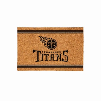 Tennessee Titans 24" x 36" Outdoor Monochrome Team Logo Coir Mat