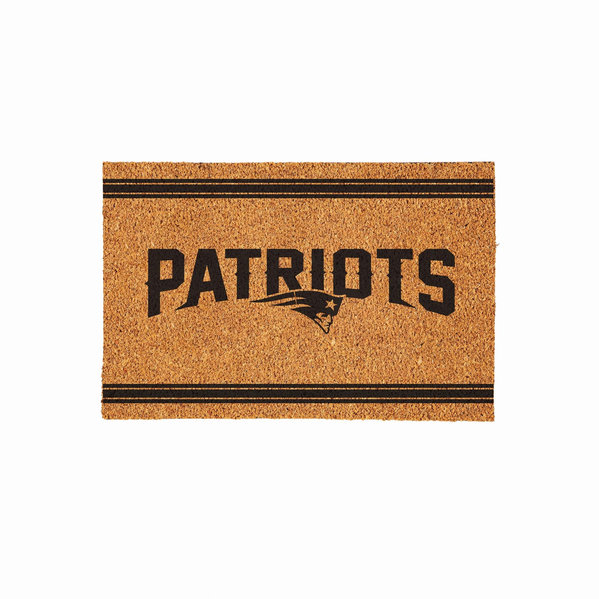 New England Patriots 24" x 36" Outdoor Monochrome Team Logo Coir Mat