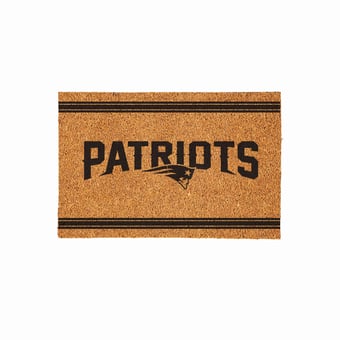 New England Patriots 24" x 36" Outdoor Monochrome Team Logo Coir Mat
