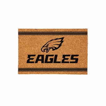 Philadelphia Eagles 24" x 36" Outdoor Monochrome Team Logo Coir Mat