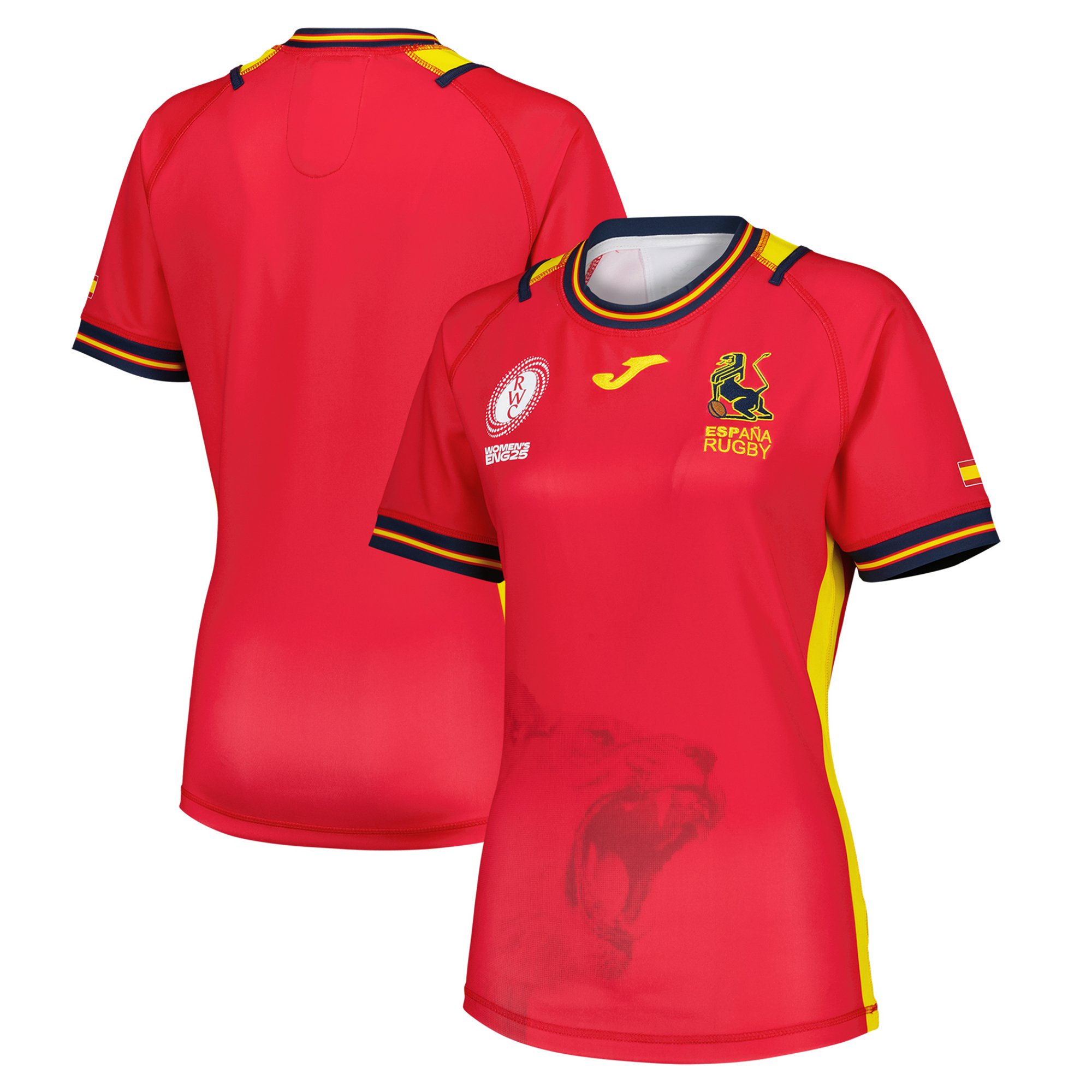 Replica Maglia casalinga Coppa del Mondo di rugby femminile Spagna 2025 - Donna
