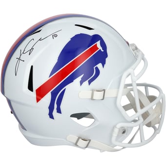 Khalil Shakir Buffalo Bills Autographed Riddell Speed Replica Helmet
