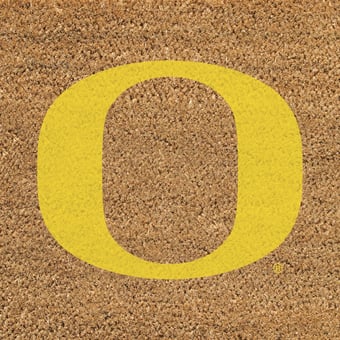 Oregon Ducks 24" x 36" Outdoor Team Logo Coir Mat