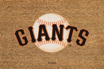 San Francisco Giants 24" x 36" Outdoor Team Logo Coir Mat