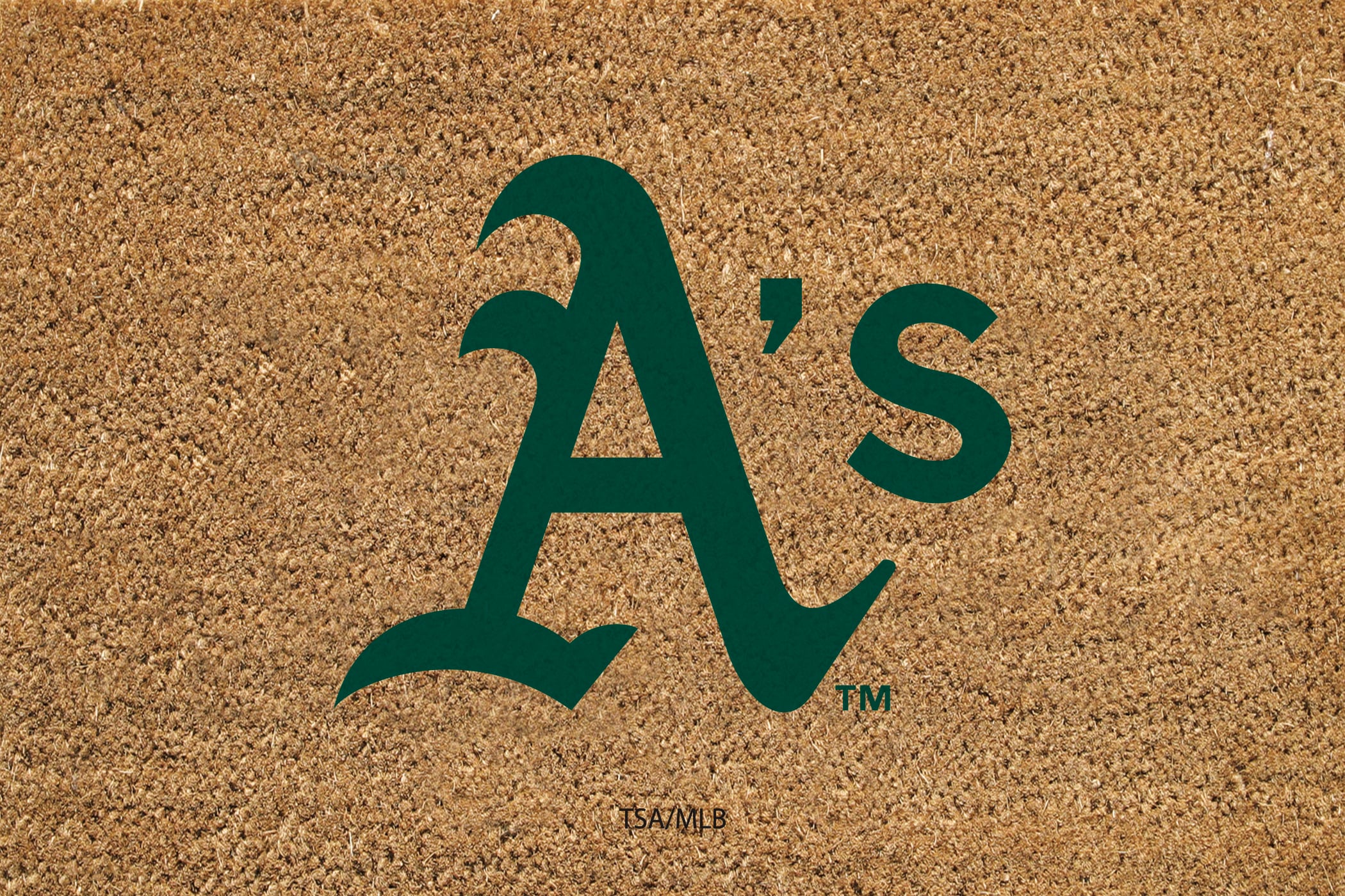 Athletics 24" x 36" Outdoor Team Logo Coir Mat