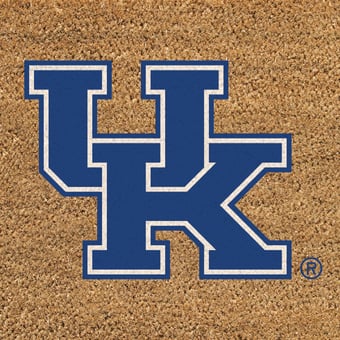 Kentucky Wildcats 24" x 36" Outdoor Team Logo Coir Mat
