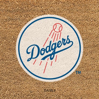 Los Angeles Dodgers 24" x 36" Outdoor Team Logo Coir Mat