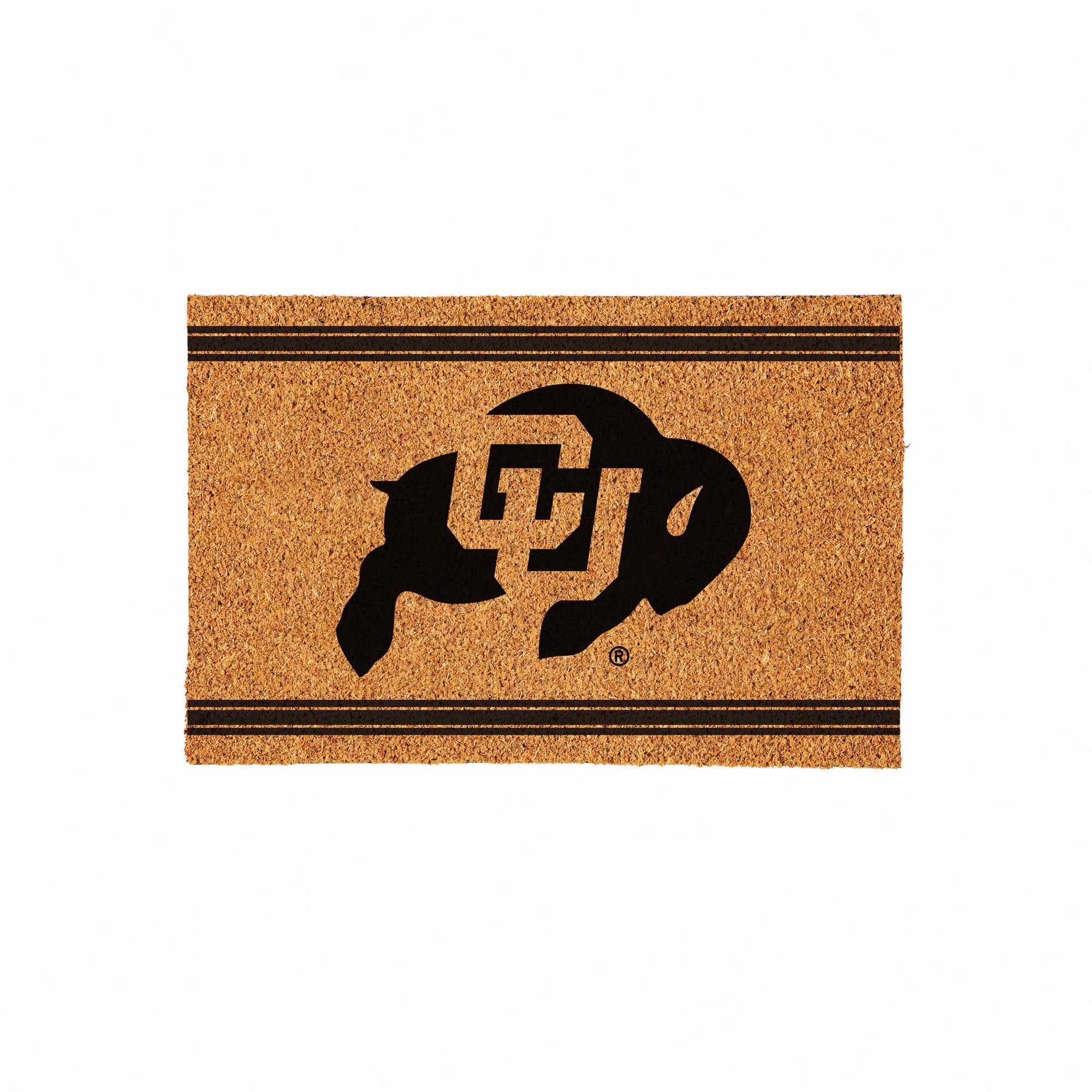 Colorado Buffaloes 24" x 36" Outdoor Monochrome Team Logo Coir Mat