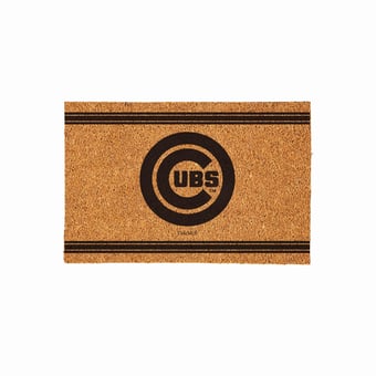 Chicago Cubs 24" x 36" Outdoor Monochrome Team Logo Coir Mat