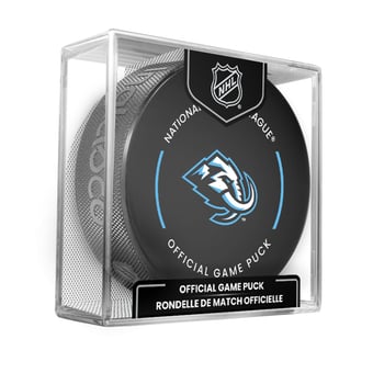 Utah Mammoth Inglasco 2025-26 Season Official Game Puck