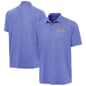 Men's Antigua  Heather Royal Florida Gators GatorBoys Par 3 Polo