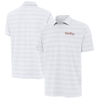 Men's Antigua  White Florida Gators GatorBoys Tunnel Polo