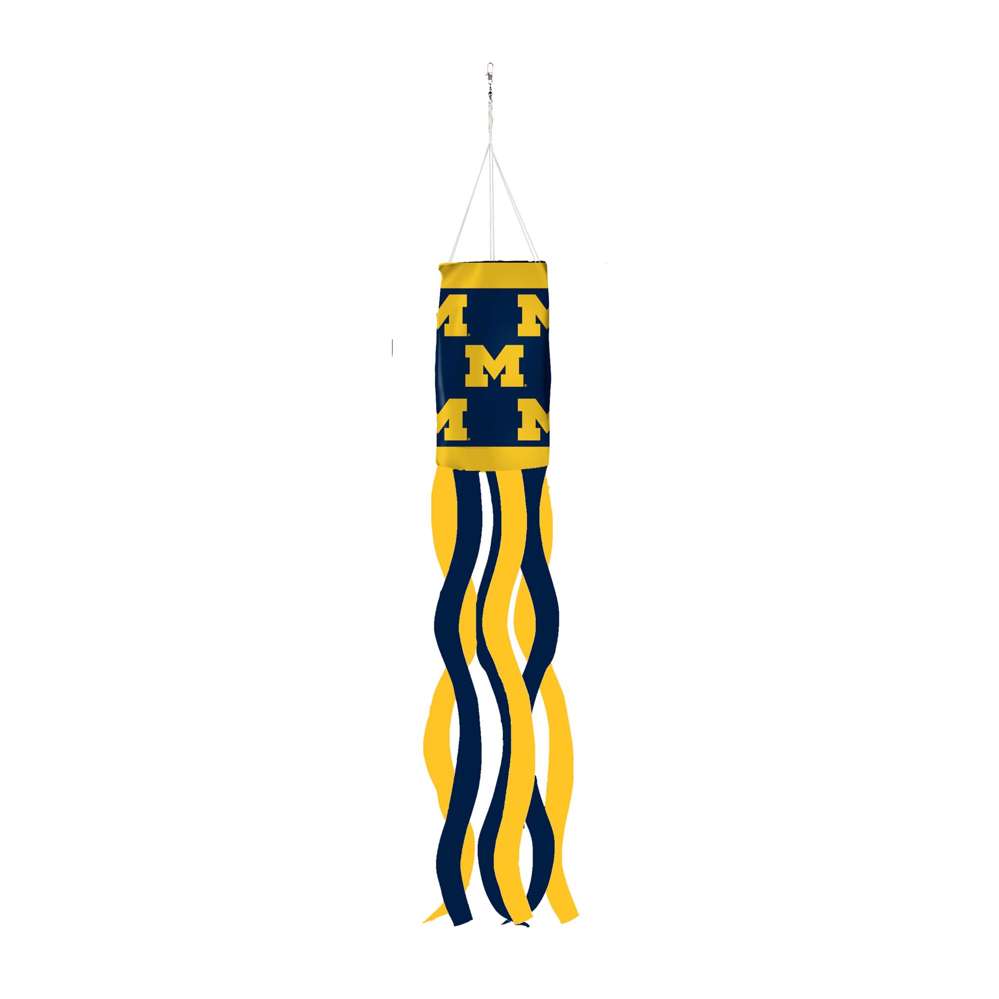 Michigan Wolverines 40" Outdoor Team Windsock