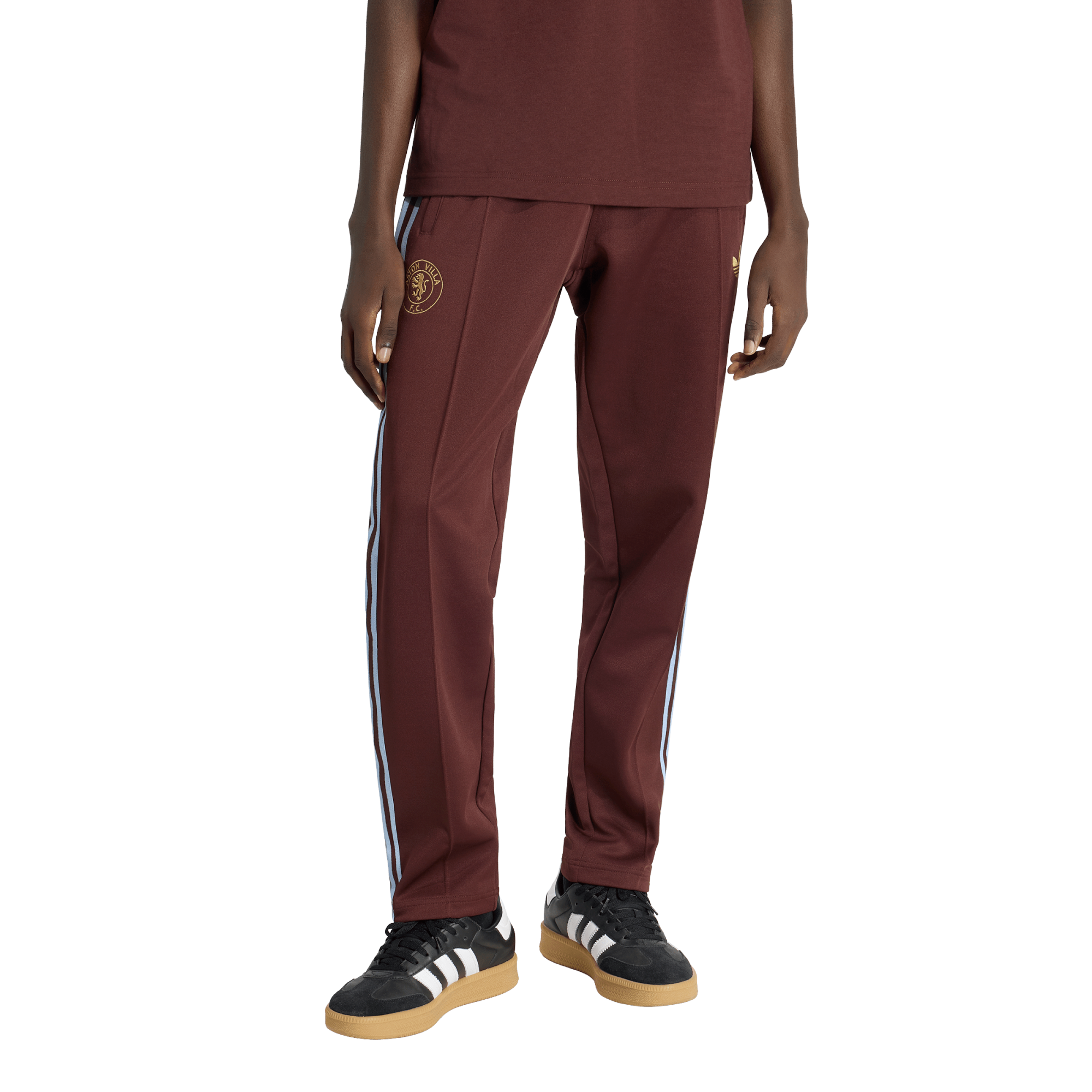 Pantalon de survêtement adidas Originals Aston Villa - Marron