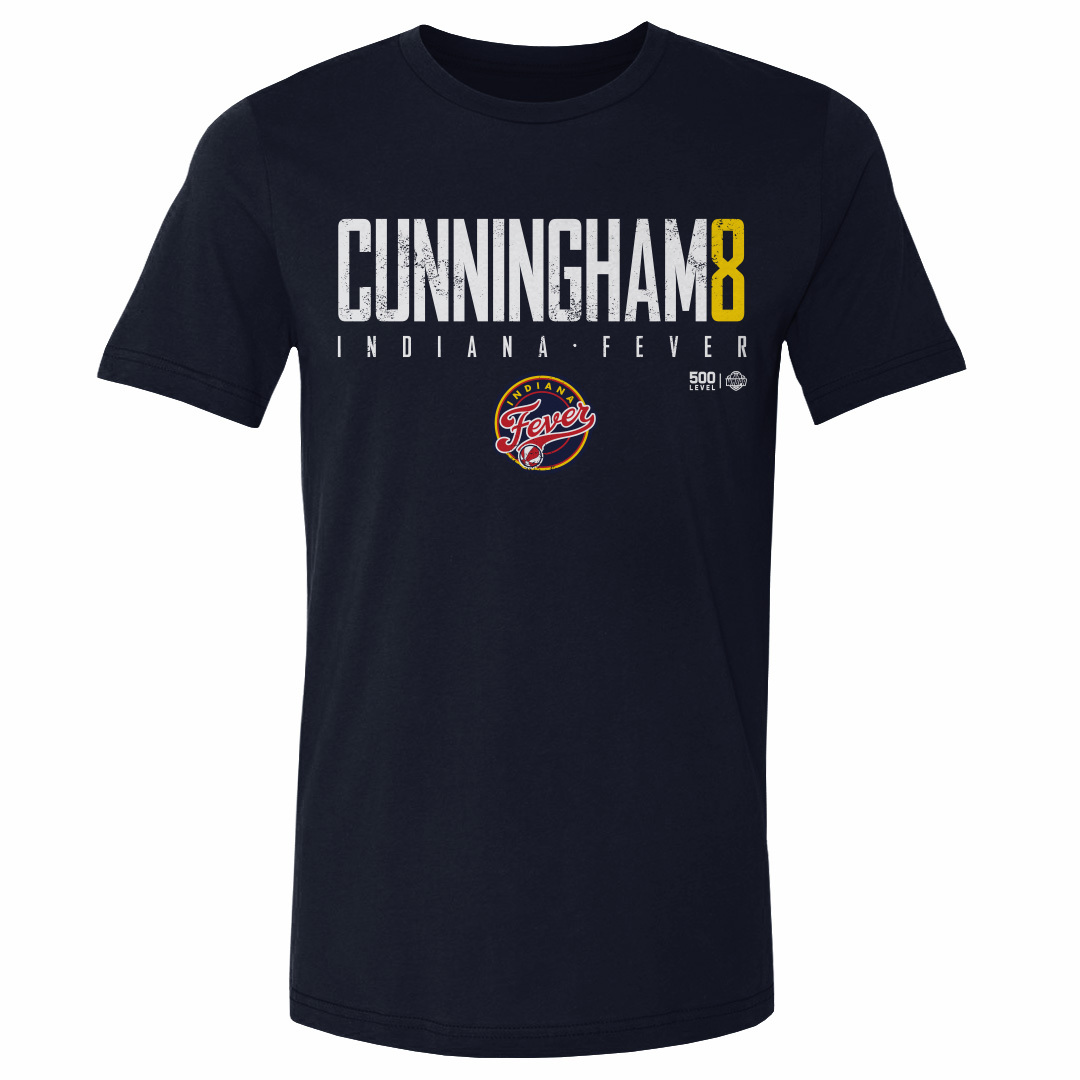 Men’s 500 Level Sophie Cunningham Navy Indiana Fever Elite Player T-Shirt Men’s 500 Level Sophie Cunningham Navy Indiana Fever Elite Player T-Shirt