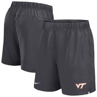 Men's Nike Anthracite Virginia Tech Hokies Performance Victory Shorts