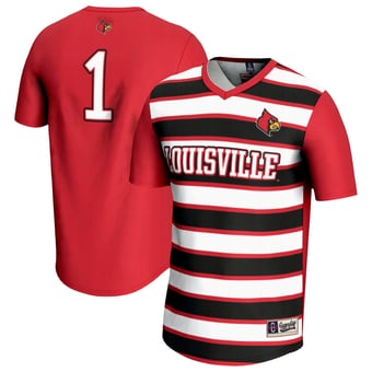 Youth GameDay Greats #1 Red Louisville Cardinals Lightweight Soccer Fashion Jersey