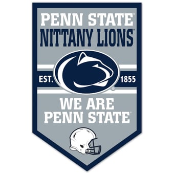WinCraft Penn State Nittany Lions 11" x 17" Chevron Wood Sign