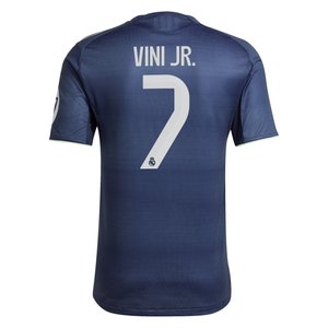 Maillot Extérieur Authentique Real Madrid adidas 25/26 avec flocage Vini Jr. 7, vue 4