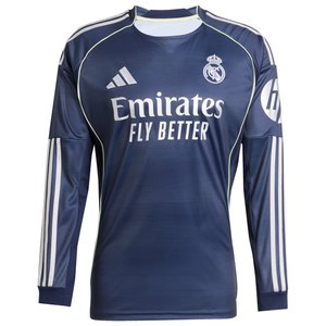 Maillot manches longues Extérieur adidas Real Madrid adidas 25/26 avec flocage Mbappé 10, vue 3