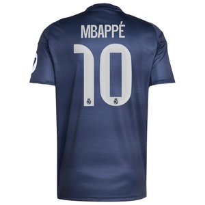 Maillot Extérieur Real Madrid adidas 25/26 avec flocage Mbappé 10, vue 4