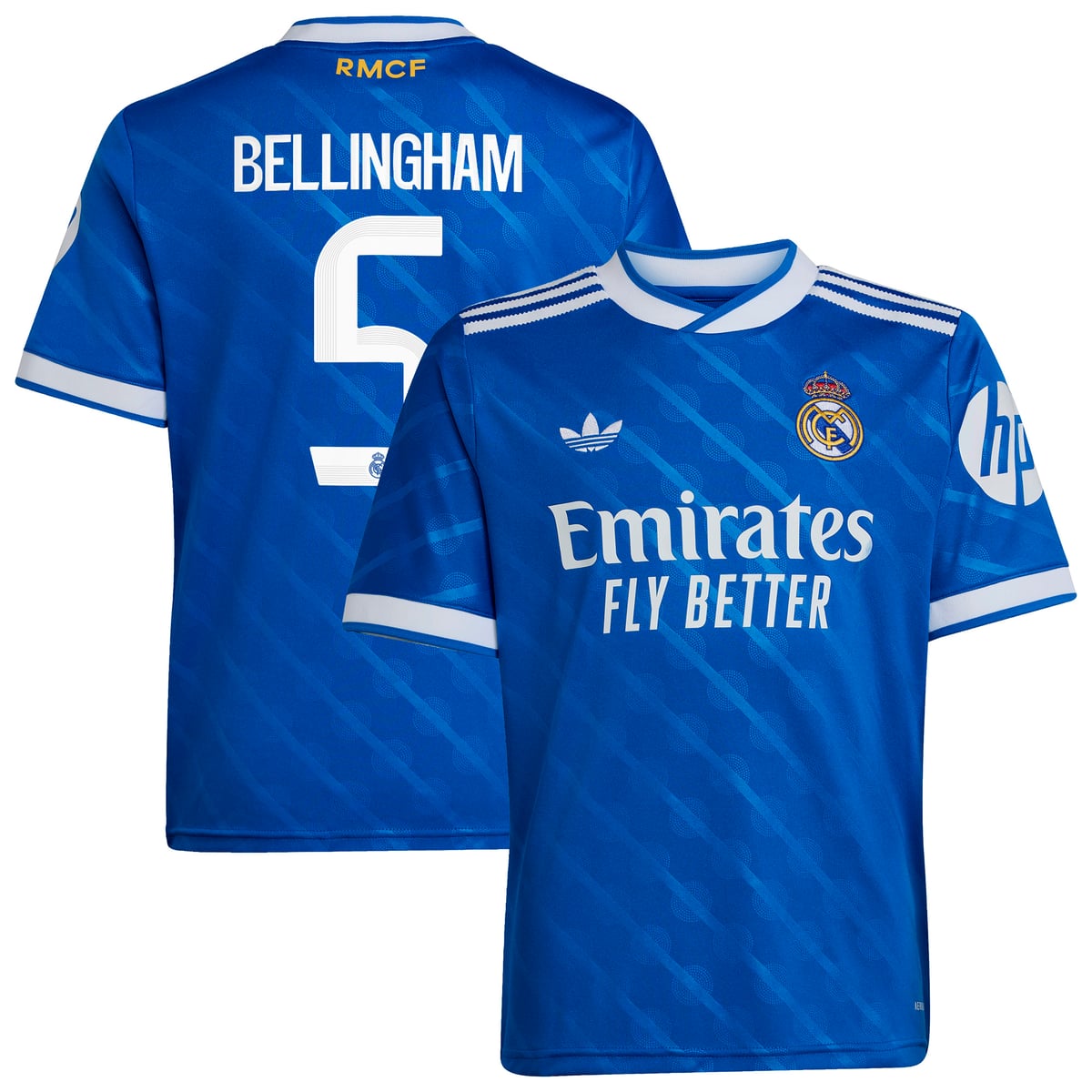 Maillot Third Real Madrid adidas 25/26 - Enfant avec flocage Bellingham 5
