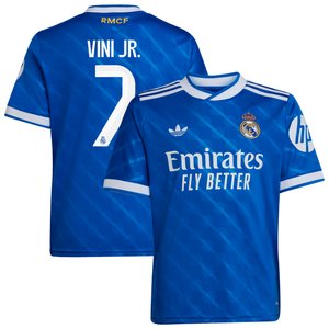 Maillot Third Real Madrid adidas 25/26 - Enfant avec flocage Vini Jr. 7, vue 2