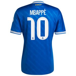 Maillot Third Real Madrid adidas 25/26 avec flocage Mbappé 10, vue 4