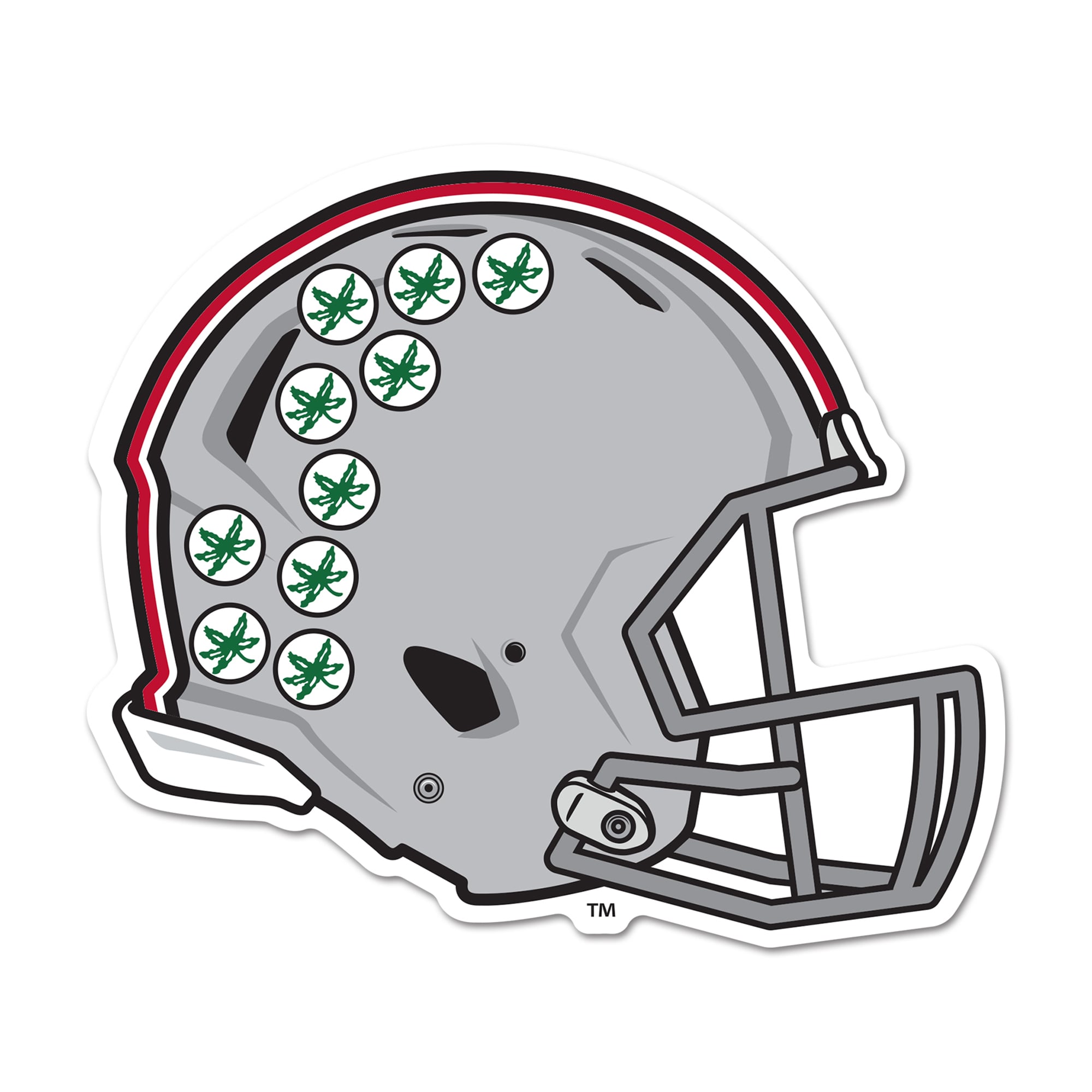 WinCraft Ohio State Buckeyes 14" Helmet Wood Sign