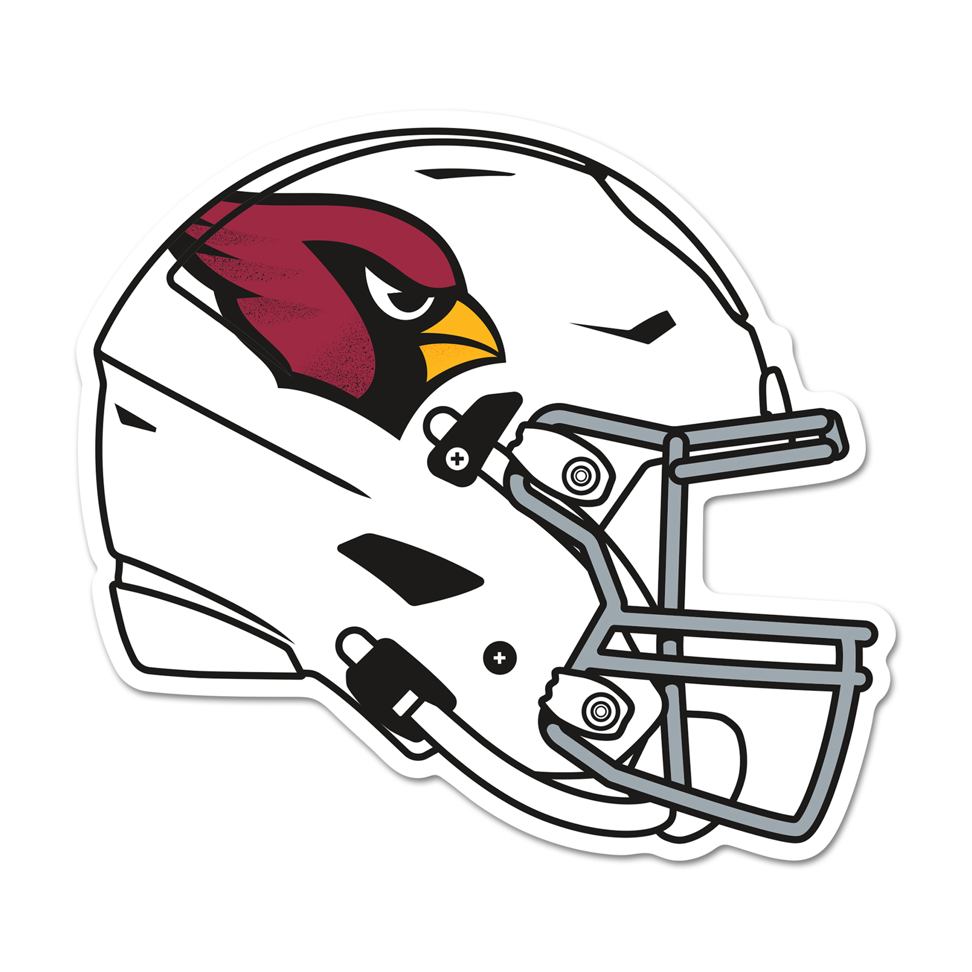 WinCraft Arizona Cardinals 14" Helmet Wood Sign