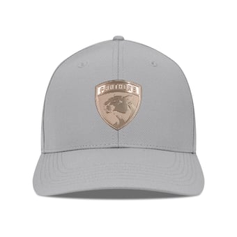 Men's Levelwear Gray Florida Panthers Rise Copper Insignia Flex Hat