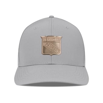 Men's Levelwear Gray New York Rangers Rise Copper Insignia Flex Hat