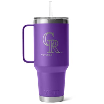 YETI Colorado Rockies 42oz. Rambler Straw Mug