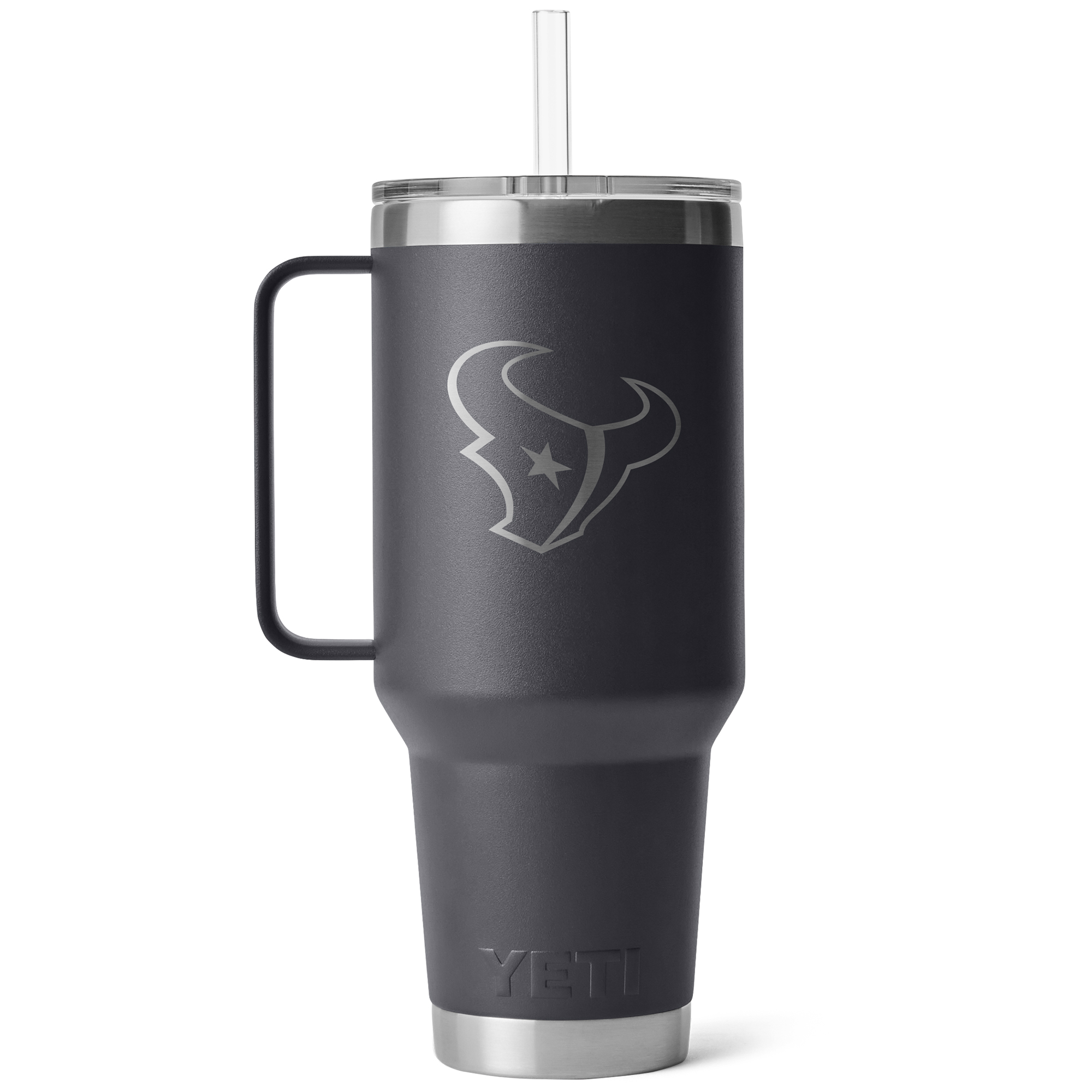 YETI Houston Texans 42oz. Rambler Straw Mug