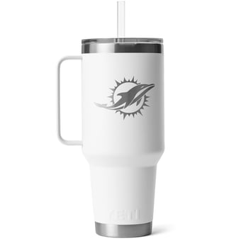 YETI Miami Dolphins 42oz. Rambler Straw Mug