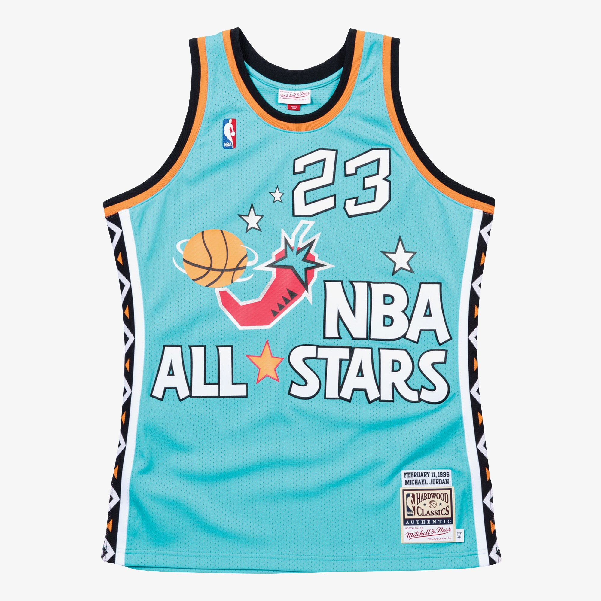 Michael Jordan NBA All-Star East 1996 Mitchell & Ness Blue Authentic Jersey