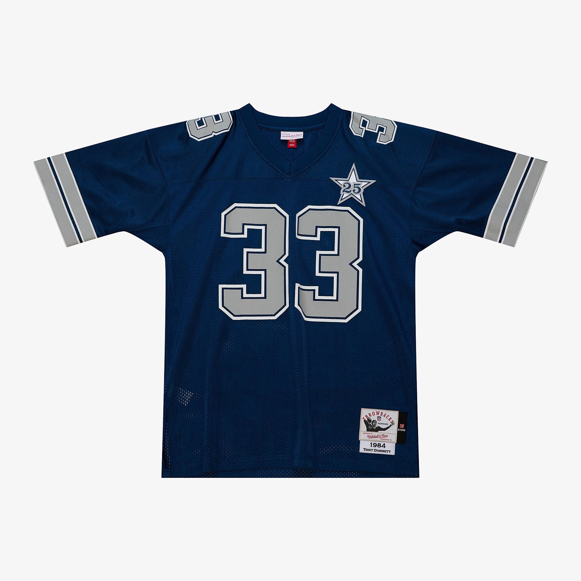 Tony Dorsett Dallas Cowboys 1984 Mitchell & Ness Authentic Trikot – Blau