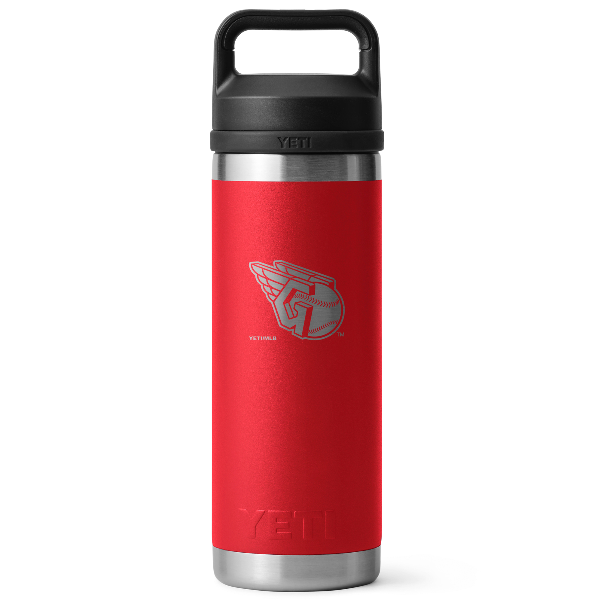 YETI Cleveland Guardians 18oz. Rambler Chug Water Bottle YETI Cleveland Guardians 18oz. Rambler Chug Water Bottle