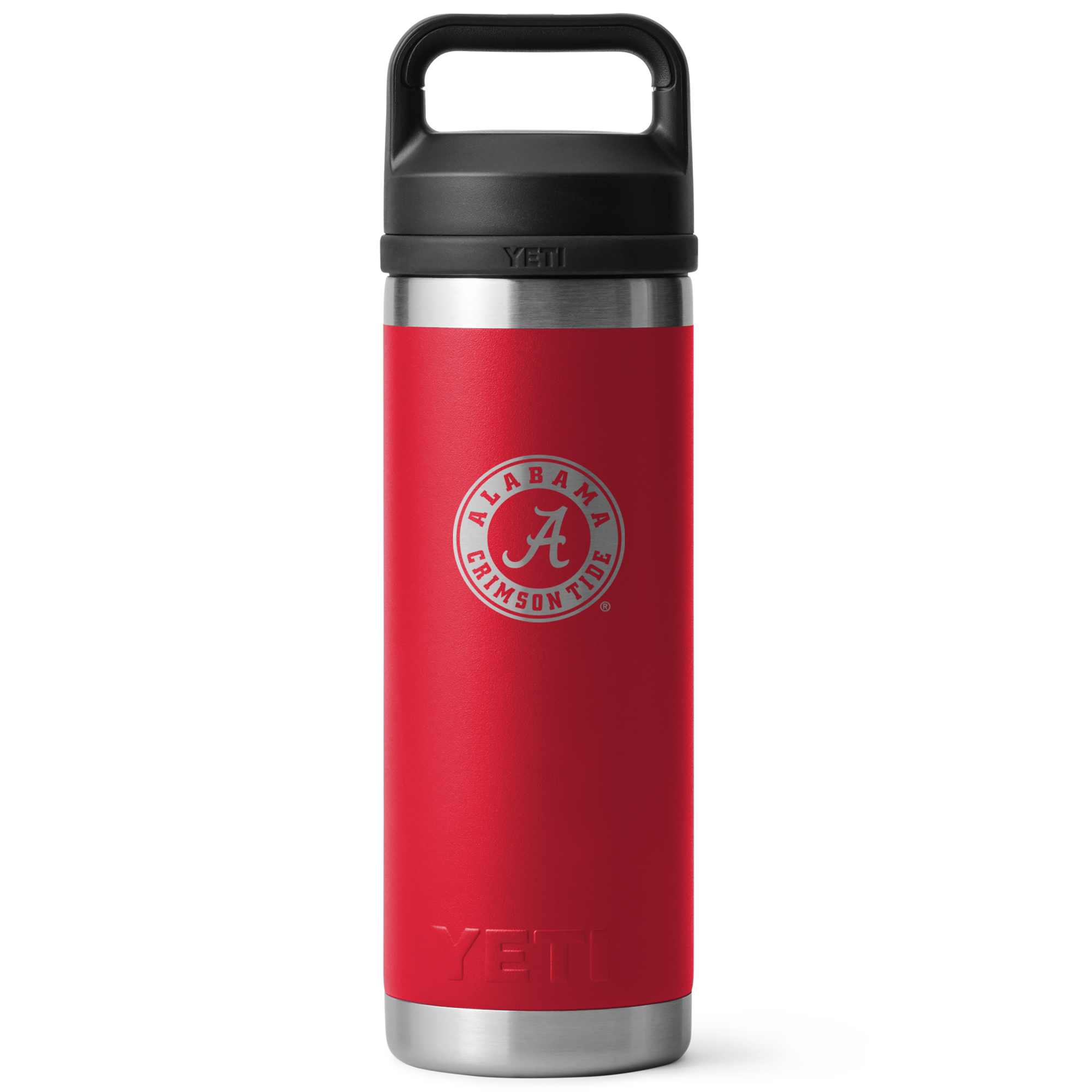 YETI Alabama Crimson Tide 18oz. Rambler Chug Water Bottle