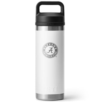 YETI Alabama Crimson Tide 18oz. Rambler Chug Water Bottle