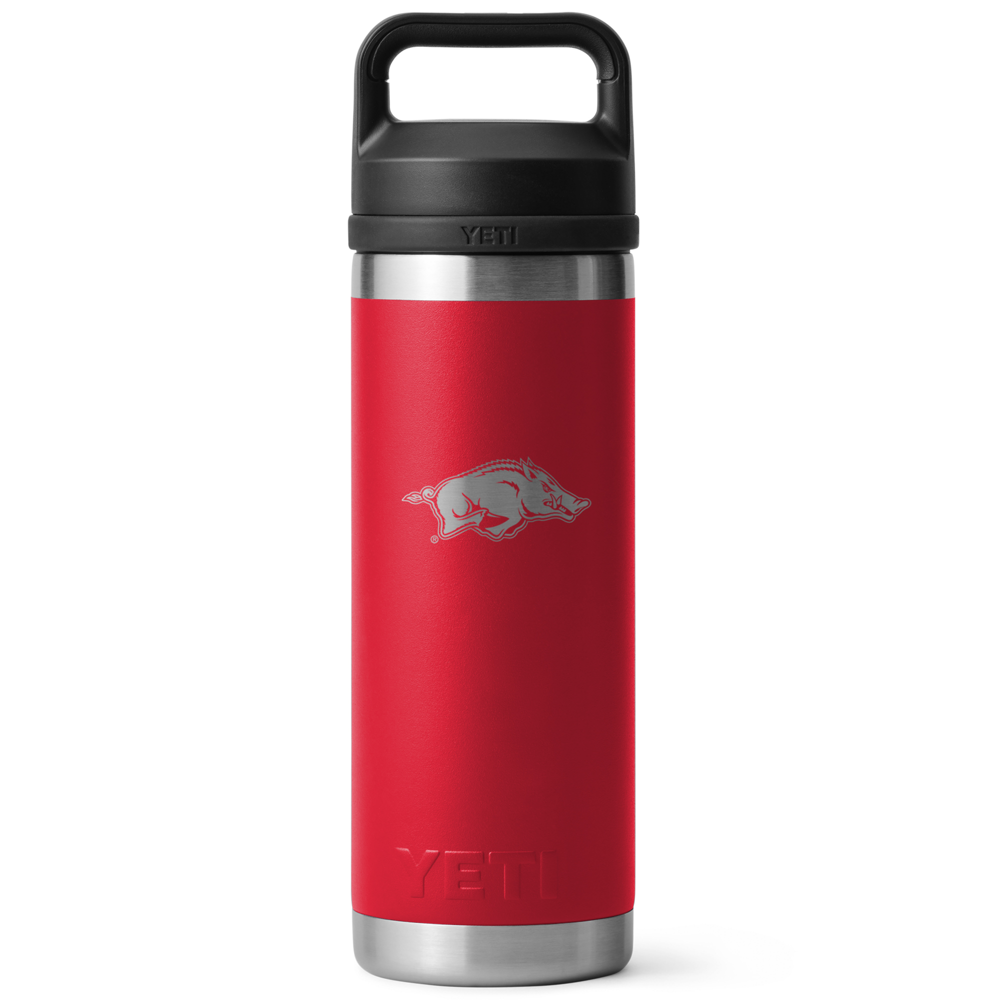 YETI Arkansas Razorbacks 18oz. Rambler Chug Water Bottle