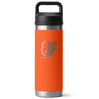 YETI Baltimore Orioles 18oz. Rambler Chug Water Bottle