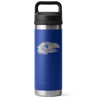 YETI Kansas Jayhawks 18oz. Rambler Chug Water Bottle