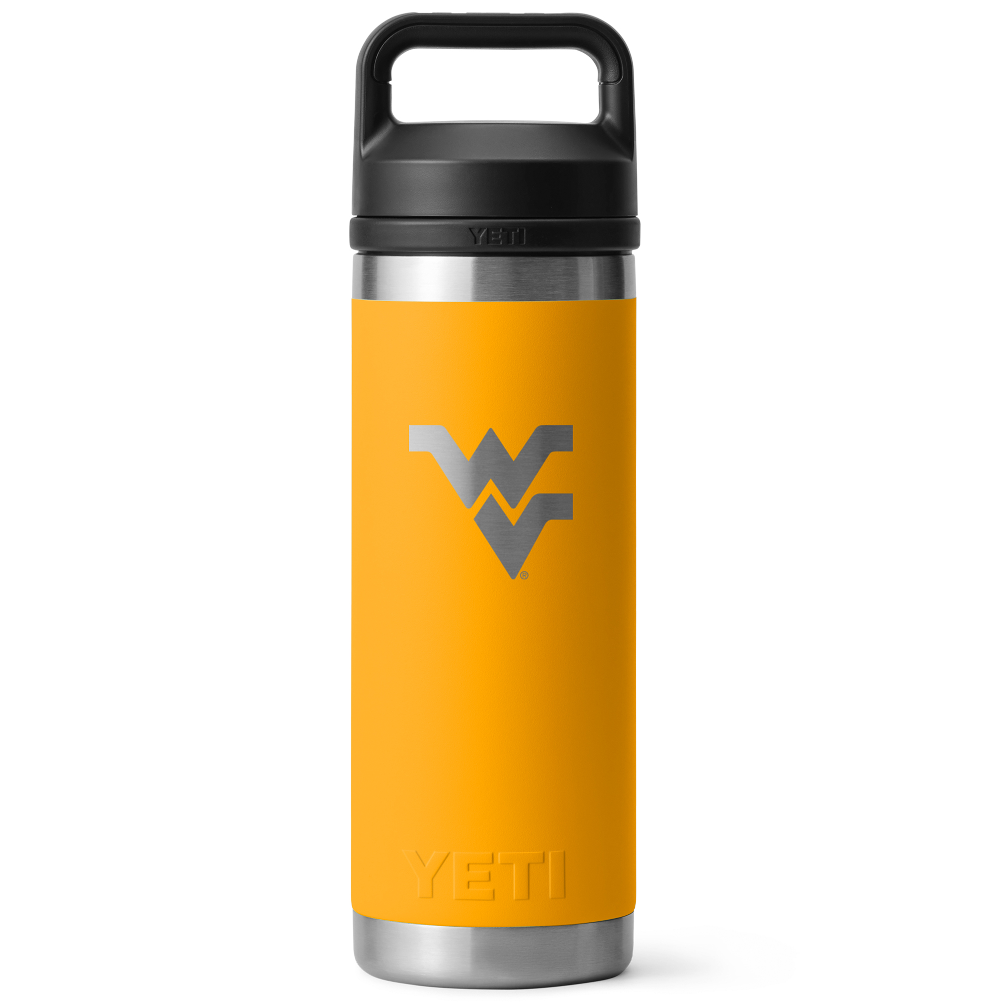 YETI West Virginia Mountaineers 18oz. Rambler Chug Water Bottle