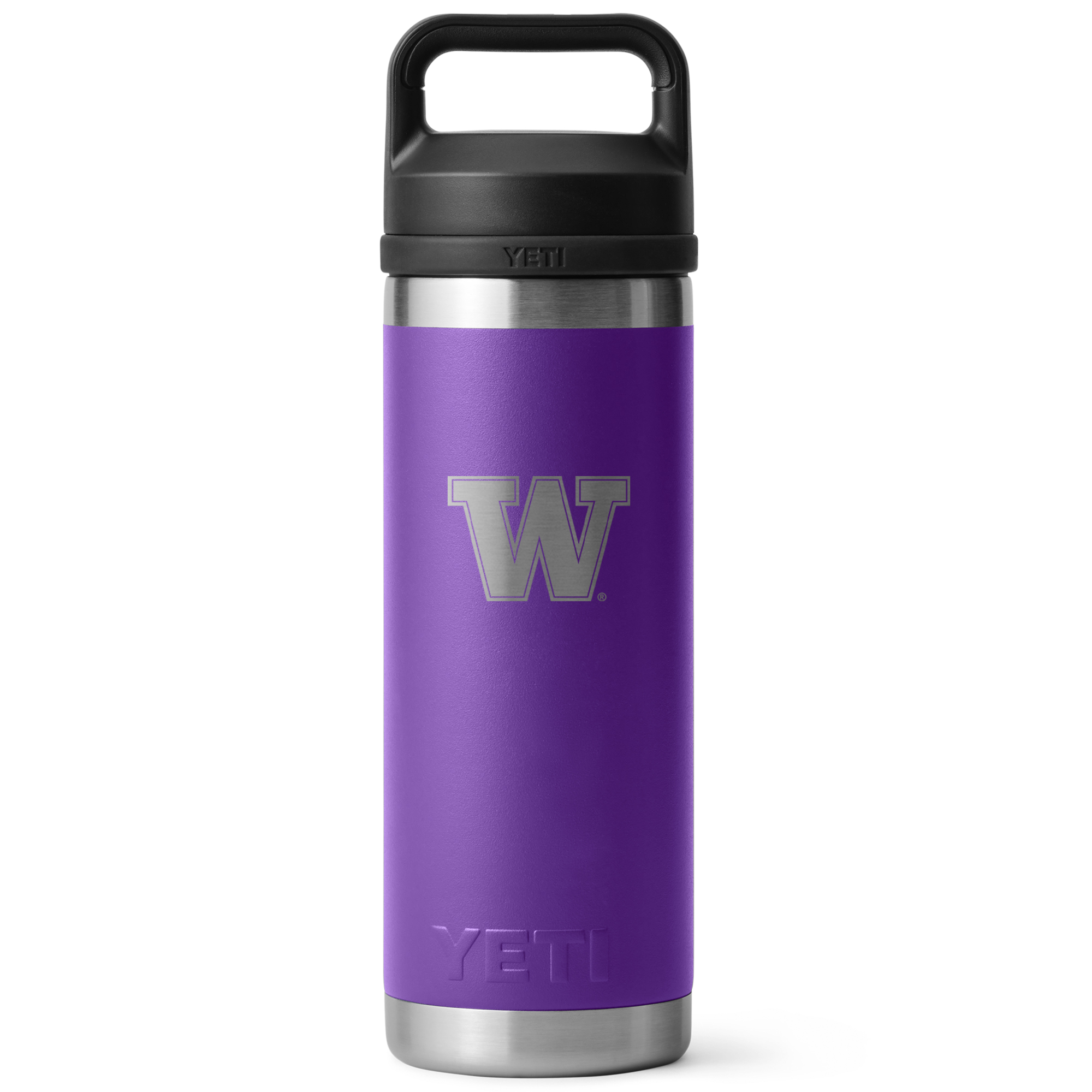 YETI Washington Huskies 18oz. Rambler Chug Water Bottle