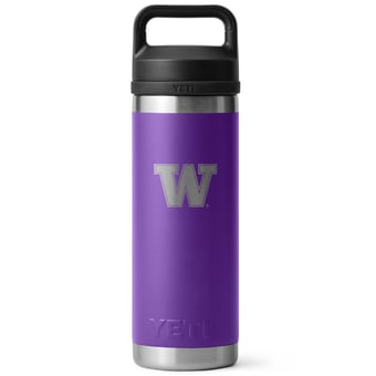 YETI Washington Huskies 18oz. Rambler Chug Water Bottle