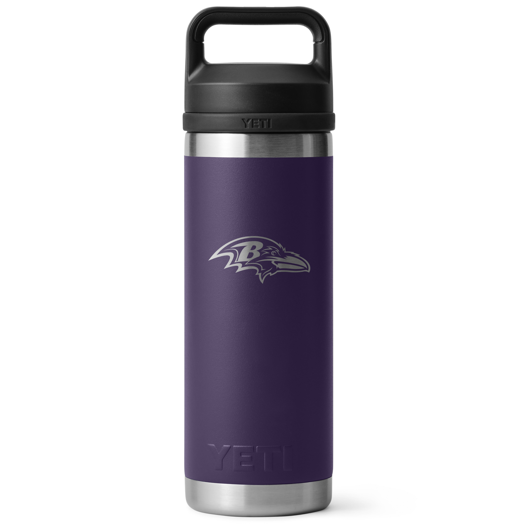 YETI Baltimore Ravens 18oz. Rambler Chug Water Bottle